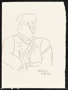 Valencia, busto de militar