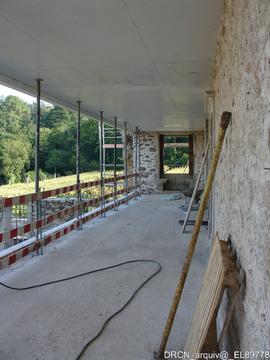 Obra de recuperação e reabilitação do Claustro do refeitório, noviciado e ala sul