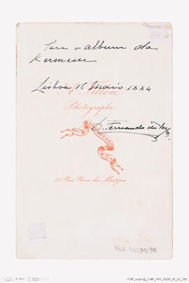 Álbum de fotografias da Kermesse de 1884