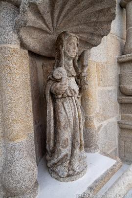 Portais,Portal Principal,Escultura,Stª Clara