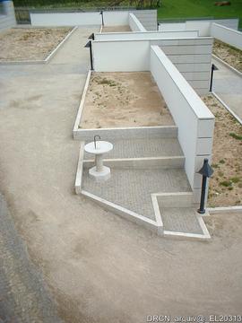 Cemitério / obras de ampliação