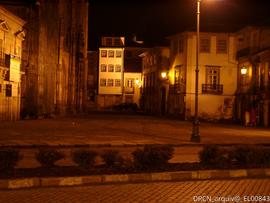 Vista nocturna do Museu