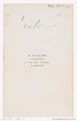 Álbum com fotografias do Baile de Máscaras de Carnaval de Fevereiro de 1865 no Paço Real da Ajuda