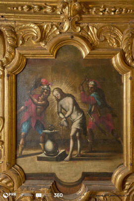 Pintura Passos da Paixão de Cristo a Flagelação