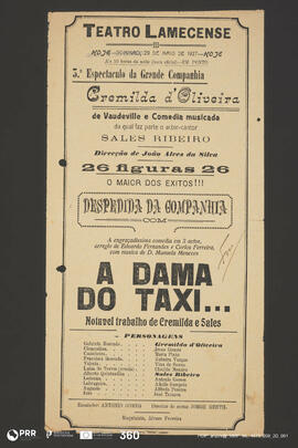 A Dama do Taxi...