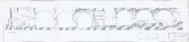 Corte Longitudinal 3b-3b´(Vista Sul)