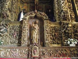 Retábulo-mor – Escultura “Nossa Senhora”