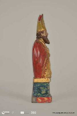 Busto Relicário de Santo Agostinho