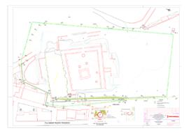 Rede de drenagem, muro, talude e vedação (2003)
