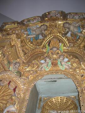 Retábulo de Nossa Senhora do Rosário – Pormenor