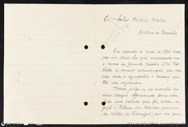Carta de José Leite