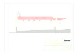 Projeto de arquitetura - alçados, plantas, cortes, mapa de vãos (2003)
