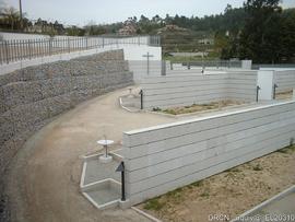 Cemitério / obras de ampliação