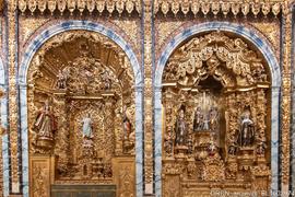 Nave igreja, alçado sul, Retábulos Menino Jesus_Sagrada Família