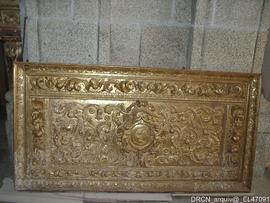 Retábulo coro baixo-frontal - restauro PR