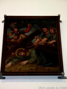 Pintura “Jesus cai”