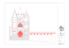 Levantamento arquitetónico - cortes transversais (2004)