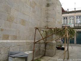 Adro após feira medieval