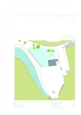 Projeto de recuperação e valorização do farol: Planta de implantação e perfil (2006)