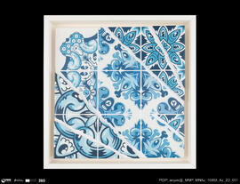 Painel de azulejos - Frenetic 15