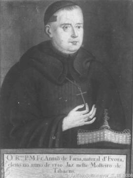 Reprodução dos Gerais de Tibães – Retrato de Frei Antão de Faria