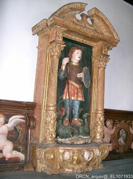 Piso superior da sacristia – Altar de São Jorge