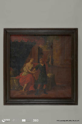 José tentado pela mulher de Putifar