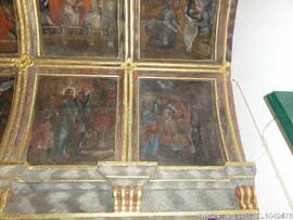 Teto de caixotões – Pintura