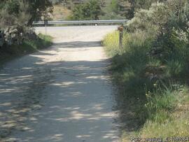 Vista do traçado antes da intervenção