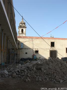 Obra de recuperação e reabilitação do Claustro do refeitório, noviciado e ala sul
