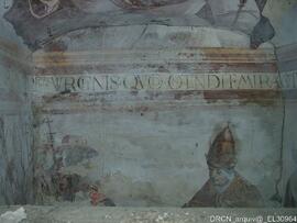 Pintura mural parede fundeira/nicho