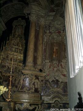 Interior - Altar-mor - Pormenor