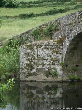 Vista do talhamar - montante