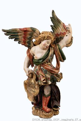 Anjo - Remate do retábulo de São João Evangelista