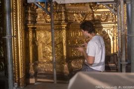 Capela-mor, Retábulo-mor, Integração volumétrica