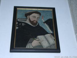 Pintura de cavalete - monge
