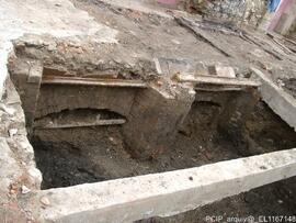 Escavações arqueológicas nas traseiras da Biblioteca