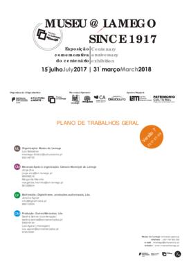 Plano de trabalhos geral