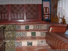 Escadas no interior do imóvel