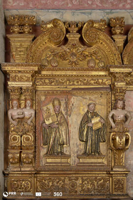 Espaldar Usuardo e Gregório IX