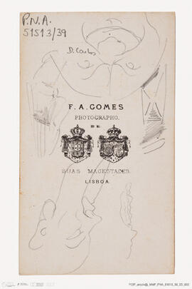 Álbum com retratos de membros das famílias reais