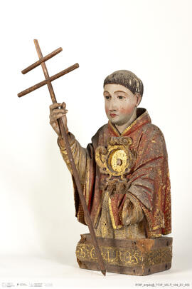 Busto-relicário - São Carlos Borromeu