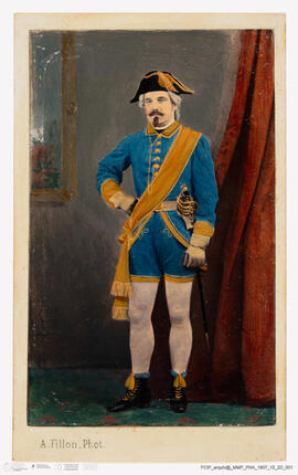 Álbum com fotografias do Baile de Máscaras de Carnaval de Fevereiro de 1865 no Paço Real da Ajuda