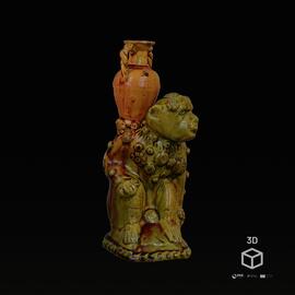 Paliteiro-Castiçal: Macaco