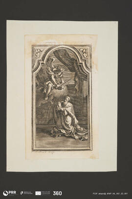 Desconhecida (assunto hagiológico) - Porpomos como identificação: "Rei David em oração"...