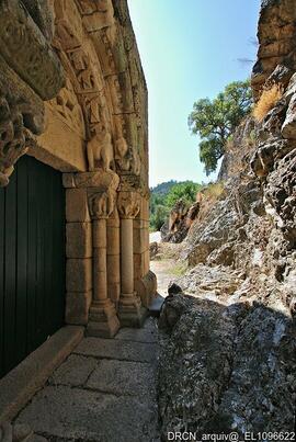 Alçado poente – Portal de entrada