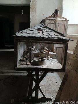 Maquete de lagar de azeite