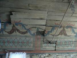 Pintura mural parede fundeira/nicho