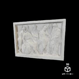 Aquiles entregando Briséis aos enviados de Agamemnon