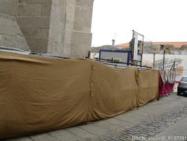 Adro após feira medieval